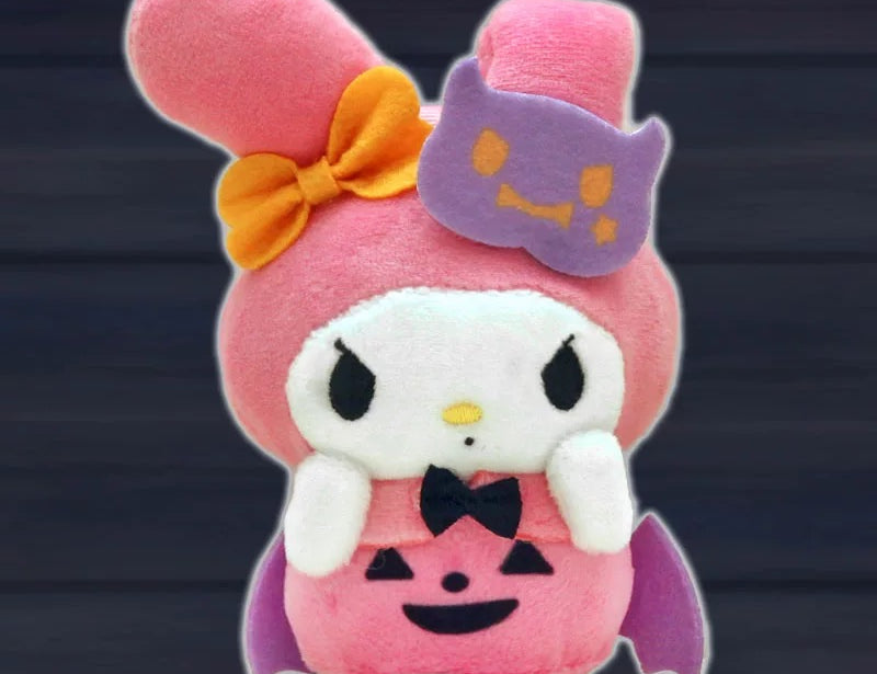 Sanrio Halloween Pumpkin Plushie Keychain