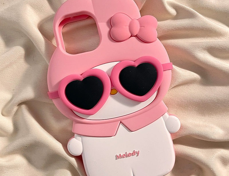 Kuromi Melody Silicone Phonecase NK101