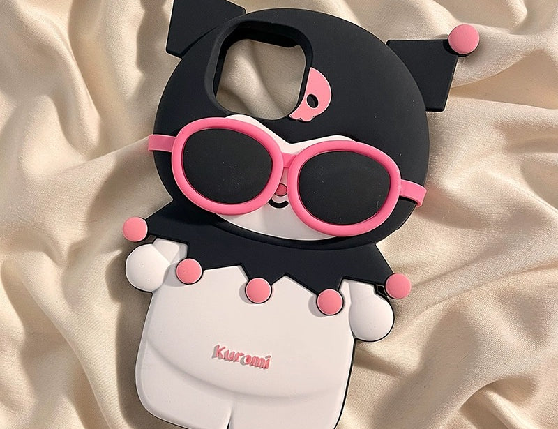 Kuromi Melody Silicone Phonecase NK101