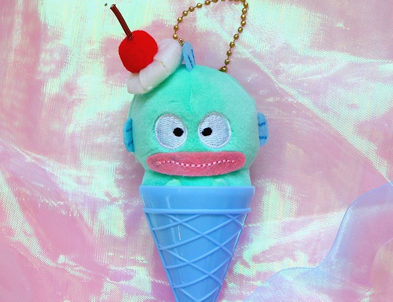 Sanrio Ice Cream Cone 4” Plush Keychain