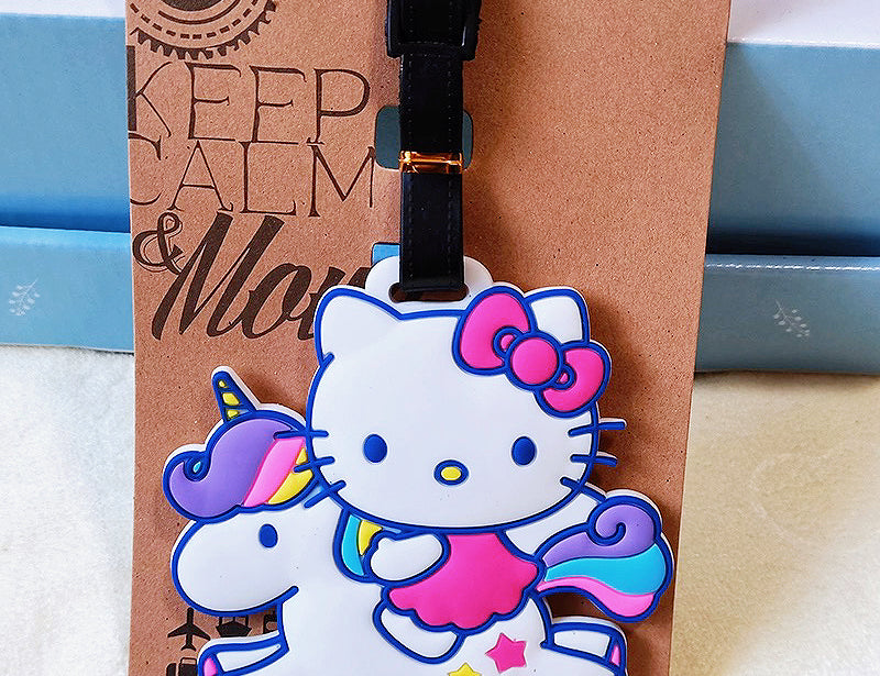 Kitty Luggage Tags