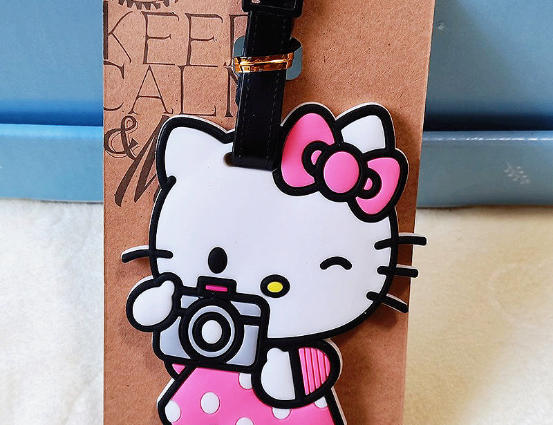 Kitty Luggage Tags