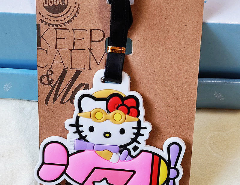 Kitty Luggage Tags