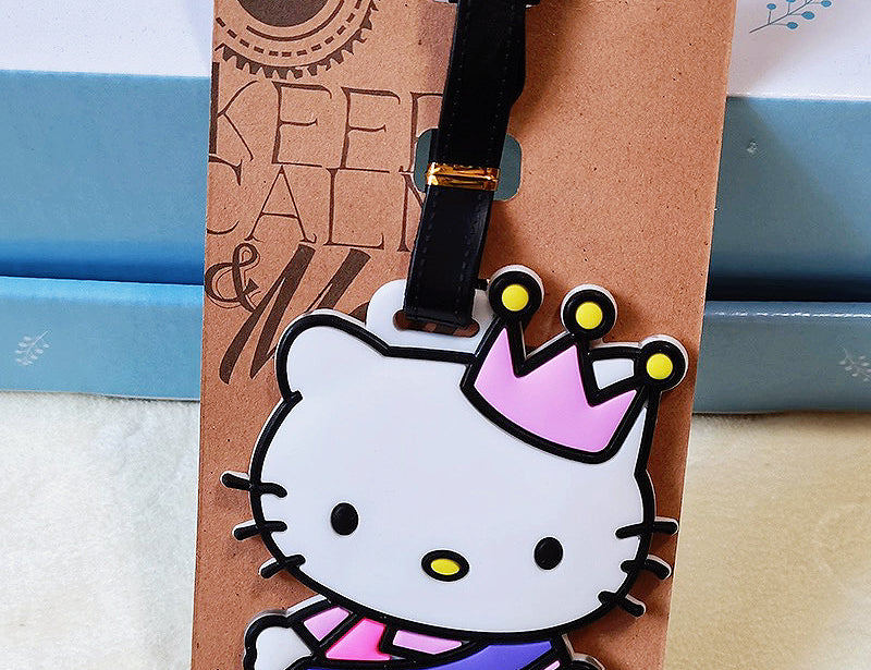 Kitty Luggage Tags