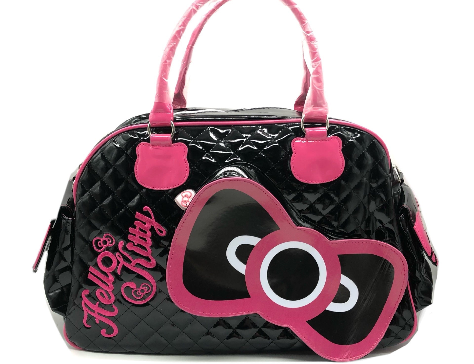 Kitty Pink Bow Large Travel Bag