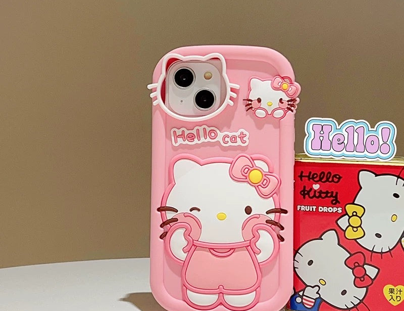 Kitty Hello Cat Silica Gel Phone Case NH113